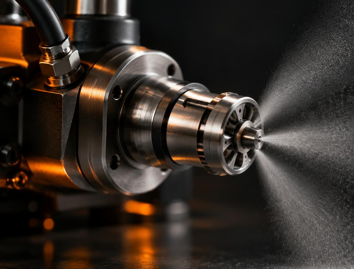 Precision electrostatic spray hardware